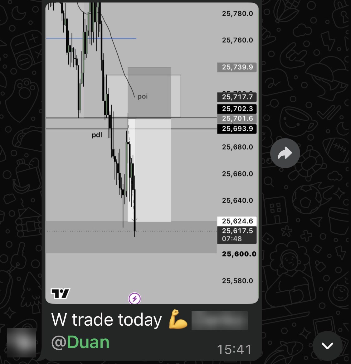 Student winning trade shared in the community